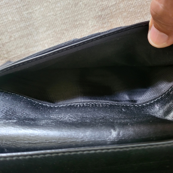 Gucci Long Wallet in Black Imprime Canvas - Picture 10 of 12